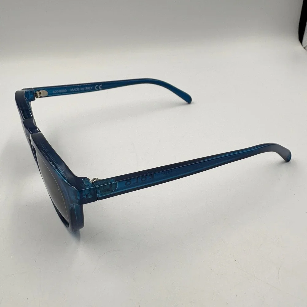 Kolo Sunglasses Unisex OS Blue Excellent Made in Italy 400-8503 Acetate Frames